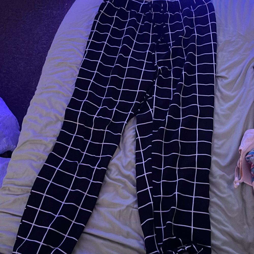 Checkered pants